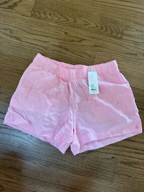 Lilly Pulitzer Pink Elastic-Waist Shorts